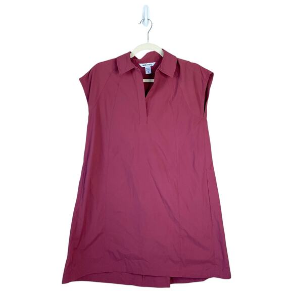 ATHLETA Performance Golf Tennis Pickleball Mauve Poplin Dress w/ Pockets Size XS - Picture 2 of 7